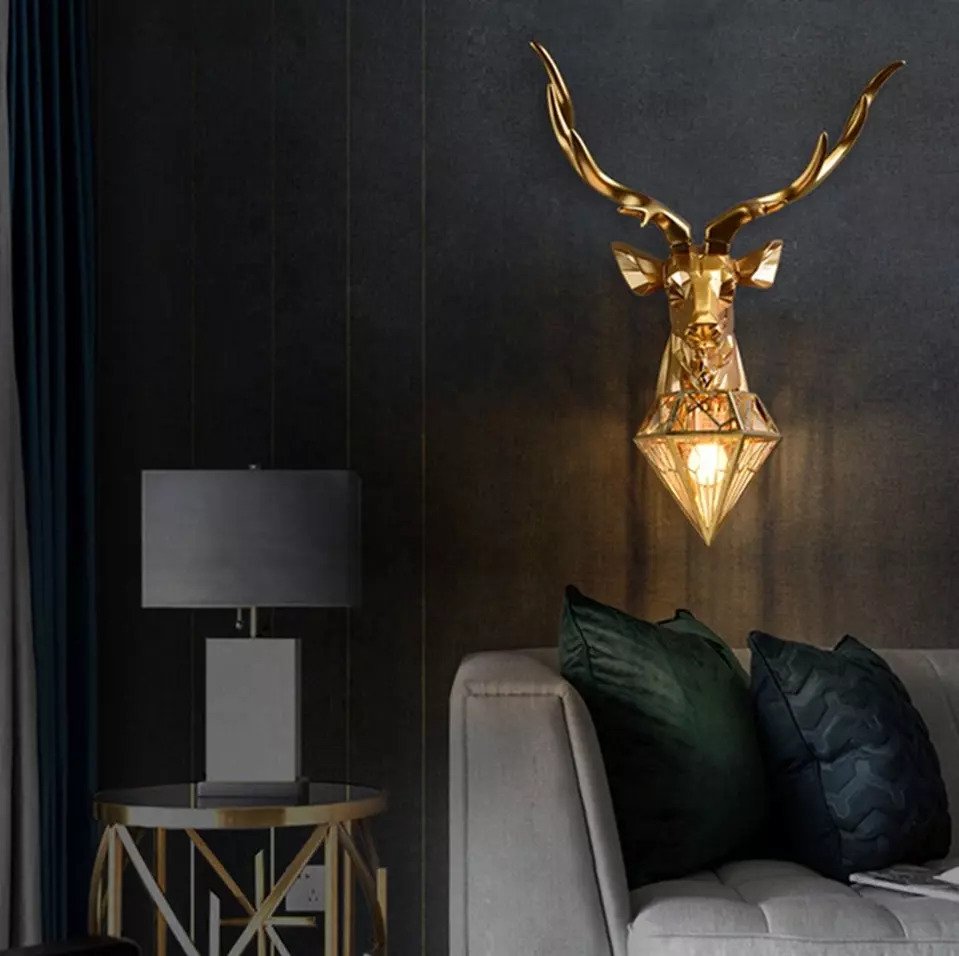 Nordic Deer wall light